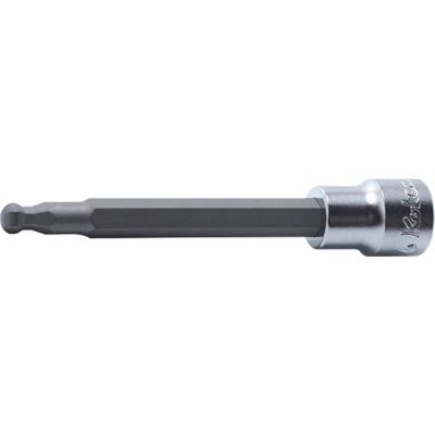 KKN3011M.120-8 image(0) - Ko-ken USA 3011M.120-8 3/8 Sq. Dr. Bit Socket 8mm Ballpoint Hex Length 120mm