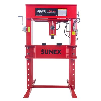 SUN57100AHA image(0) - SUNEX 100 Ton Air/Hydraulic Shop Press