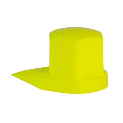 MRIDTY32 image(0) - Checkpoint Dustite Wheel Nut Indicator And Dust Cap - Yellow 32 mm (Bag of 50 Pcs)