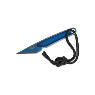 CRK7065 image(0) - CRKT (Columbia River Knife) HangTi Fixed Blade EDC Knife- Blue