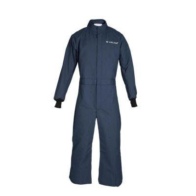 OBRLAN4-CVL-2XL image(0) - Oberon Coveralls - Arc Flash - 40 Cal LAN™ - Color: Navy Blue - Size: 2XL