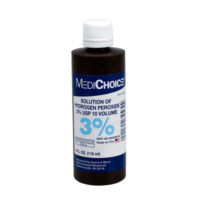 FAOM332 image(0) - First Aid Only Hydrogen Peroxide 3% 4 oz.