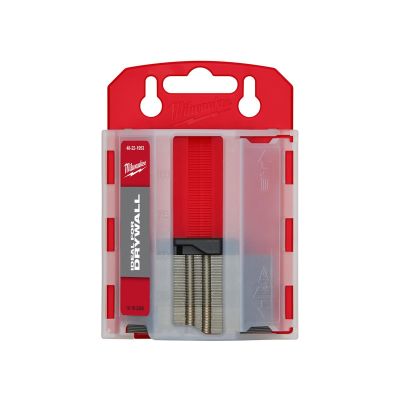 MLW48-22-1953 image(0) - Milwaukee Tool 50 PC Drywall Utility Knife Blades w/ Dispenser