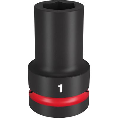MLW49-66-6504 image(0) - Milwaukee Tool SHOCKWAVE Impact Duty 1"Drive 1" Deep 6 Point Socket