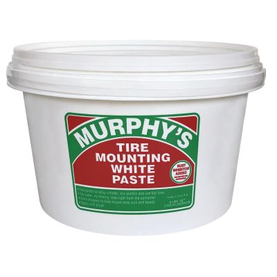 JTMF10033 image(0) - JTM PRODUCTS INC Murphy's Tire Mounting White Paste with Rust Inhibitor 8lb Low Profile Pail