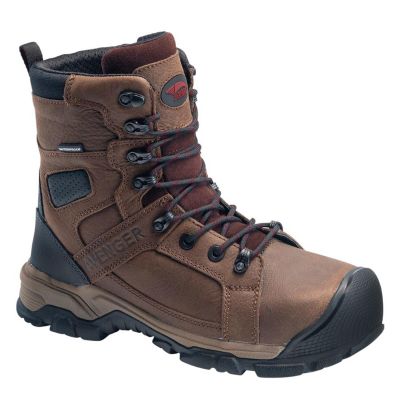 FSIA7333-11M image(0) - Avenger Ripsaw Series - Men's High-Top 8” Boots - Aluminum Toe - IC|EH|SR|PR - Brown/Black - Size: 11M