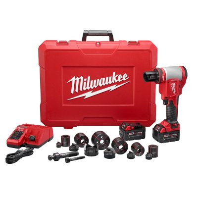 MLW2676-22 image(0) - M18 FORCE LOGIC 10T Knockout Tool 1/2" - 2" Kit