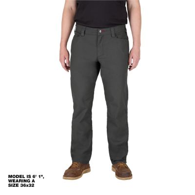 MLWM650G-3834 image(0) - Milwaukee Tool Work Pants - Gray 38 X 34