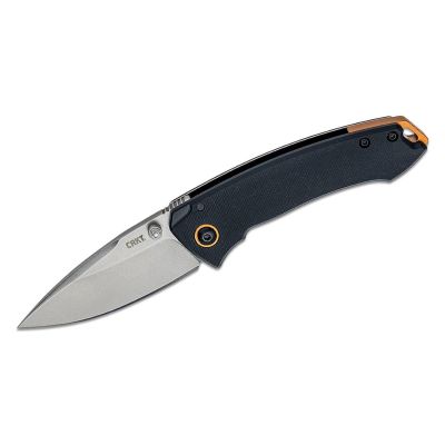 CRK2522 image(0) - CRKT (Columbia River Knife) Tuna Compact Frame Lock Folding EDC Pocket Knife - Black