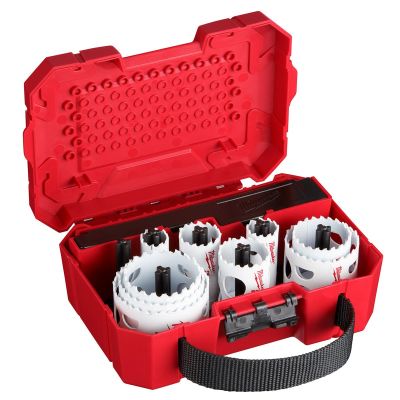 MLW49-22-4029 image(0) - Milwaukee Tool HOLE DOZER Bi-Metal Hole Saw Kit - 17PC