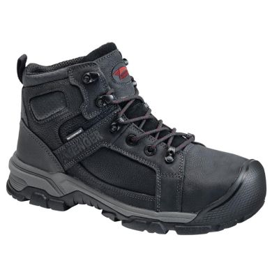 FSIA7337-10.5W image(0) - Avenger Ripsaw Series - Men's High-Top Boots - Aluminum Toe - IC|EH|SR|PR - Black/Black - Size: 10.5W