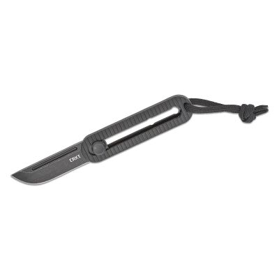 CRK4800 image(0) - CRKT (Columbia River Knife) KatanaX Manual OTF Manual Out The Front Pocket Knife- Black