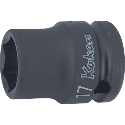 KKN14401M-13 image(0) - Ko-ken USA 14401M-13 1/2 Sq. Dr. Socket 13mm 6 point Length 38mm Thin walled