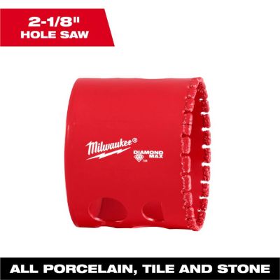 MLW49-56-5649 image(0) - Milwaukee Tool 2-1/8 Inch Diamond Max Hole Saw