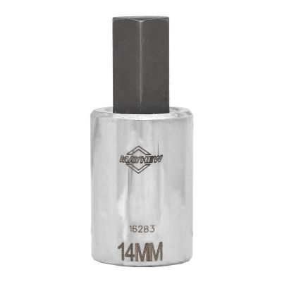MAY16283 image(0) - Mayhew Mayhew 14 M Metric Hex Short Insert Socket Bit, 1/2-Inch Drive