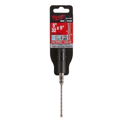 MLW48-20-7192 image(0) - Milwaukee Tool SDS Bit 3/16" x 7" with 1/4" Hex (25-Pack)