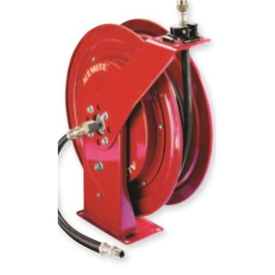 ALM8078B image(0) - Alemite Hose Reel, 1/4" x 50' Hose - Grease