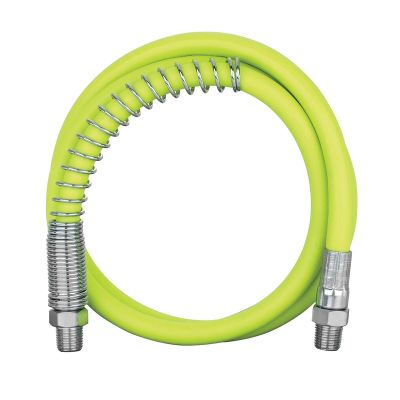 LEGL2965FZSP image(0) - Legacy Manufacturing Flexzilla 36" Grease Hose, 1/8" MNPT Spring Guard