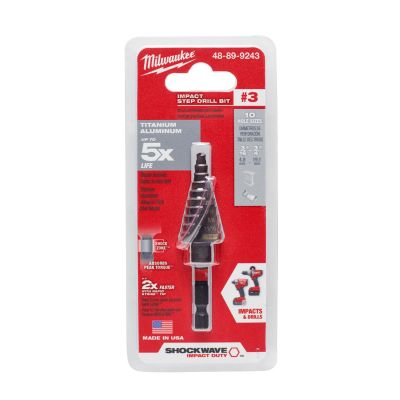 MLW48-89-9243 image(0) - Milwaukee Tool SHOCKWAVE Impact Duty #3 3/16 - 3/4"