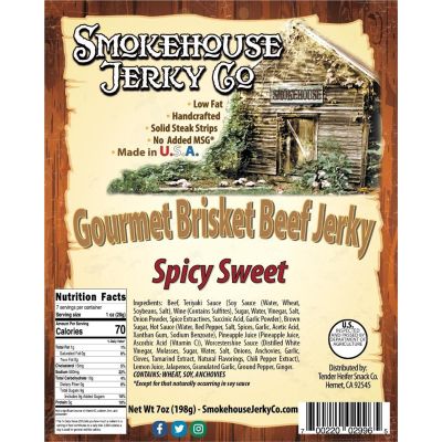 THS700220-029965 image(0) - Tender Heifer Snack Co. Spicy Sweet Beef Jerky 7 Ounce - Beef Jerky