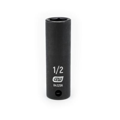 KDT84325N image(0) - GearWrench 3/8 Inch Drive 6 Point Deep Impact SAE Socket 1/2 Inch
