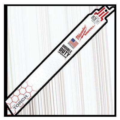 MLW48-01-7787 image(0) - Milwaukee Tool 9" 14 TPI The Torch SAWZALL Blades (Bulk - 100 Pk)
