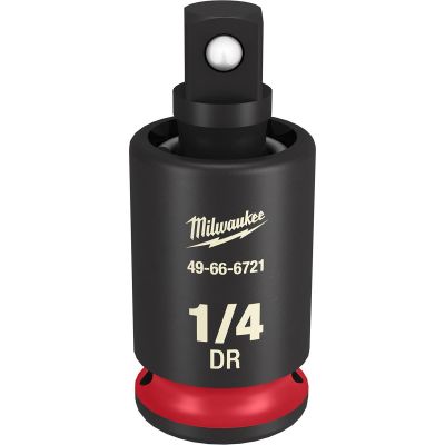 MLW49-66-6721 image(0) - Milwaukee Tool SHOCKWAVE Impact Duty 1/4" Drive Universal Joint
