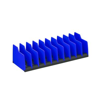 ERN5503 image(0) - Ernst No-Slip 10 Tool Plier Organizer - Blue