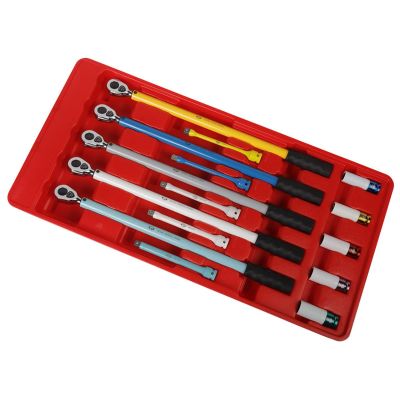 INT42005 image(0) - American Forge & Foundry American Forge & Foundry AFF - Torque Wrench Set - 1/2" Drive 5 Pc. - Preset - 65,100,120,120 & 140 Ft/Lbs (88-190 Nm)