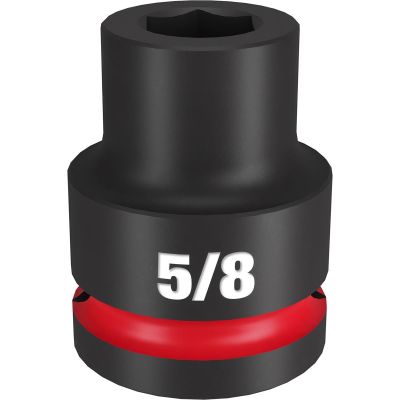 MLW49-66-6301 image(0) - Milwaukee Tool SHOCKWAVE Impact Duty 3/4"Drive 5/8" Standard 6 Point Socket