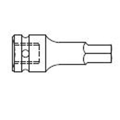 SUN416H image(0) - SUNEX 3/4 DR. 1/2 IMPACT HEX DRIVE SOCKET