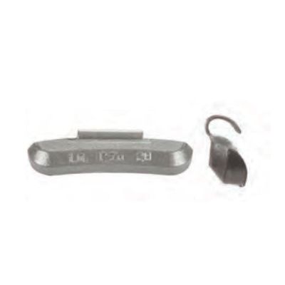 PWWP050ZU image(0) - Wegmann Automotive 0.5 oz Zinc Uncoated Clip-on PZU Black Series Wheel Weight (Box of 25)