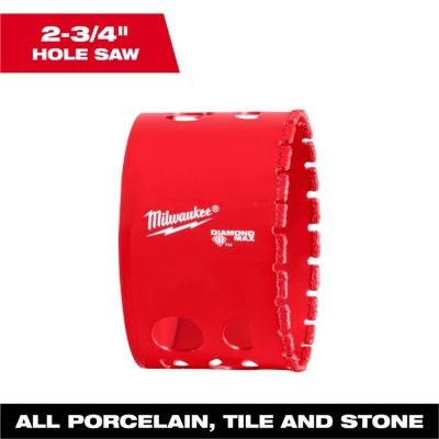 MLW49-56-5666 image(0) - Milwaukee Tool 2-3/4 Inch Diamond Max Hole Saw