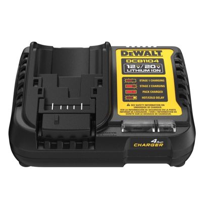 DWTDCB1104 image(0) - DeWalt 12V MAX / 20V MAX / FLEVOLT 4 Amp Charger