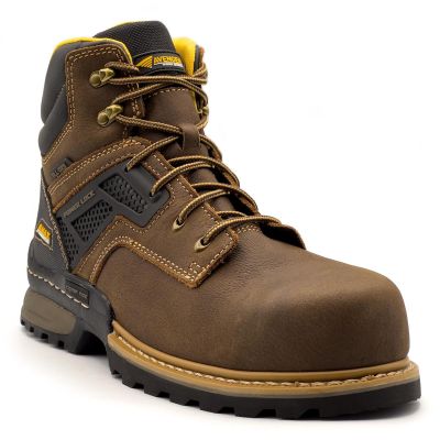 FSIA8700-9W image(0) - Avenger Work Boots A-MAX DOZER &hyphen; Men�s High Top Boots - Composite - CT|EH|SR|WP  &hyphen; Brown - Size: 9 - E - (Wide)