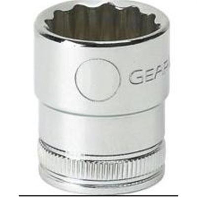 KDT80493 image(0) - GearWrench 3/8 Inch Drive 12 Point Standard Metric Socket 17mm