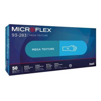 MFX93283090 image(0) - 93-283 MEGA TXT GLOVES BLUE LARGE (8.5-9)