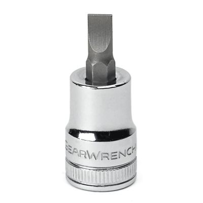 KDT80466 image(0) - GearWrench 3/8 Inch Drive Slotted Bit Socket 6mm