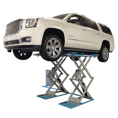 ATEATTD-SLP9K-FPD image(0) - Atlas Automotive Equipment SLP9K Full-Rise 9,000 lb. Capacity Scissor Lift