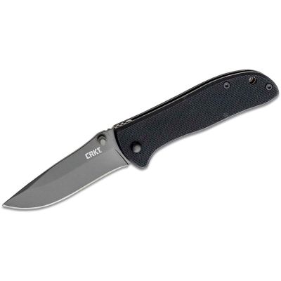 CRK6450K image(0) - CRKT (Columbia River Knife) Drifter Liner Lock Folding EDC Pocket Knife - Black