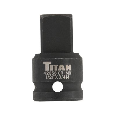 TIT42356 image(1) - TITAN 1/2" F TO 3/4" M IMP SKT ADAPT