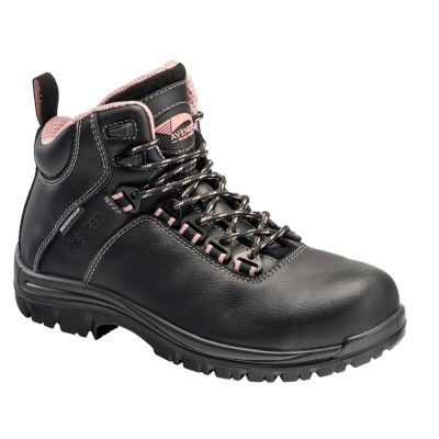 FSIA7287-7.5M image(0) - Avenger Breaker Series - Women's High-Top Boots - Composite Toe - IC|EH|SR|PR - Black/Black - Size: 7.5M