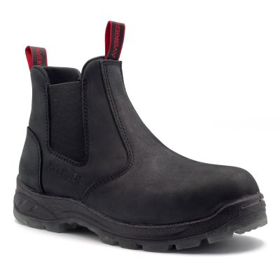 FSIA1701-12W image(0) - Avenger BLACK WIDOW ST - Men's Boots - Soft Toe - EH|SR|PR - Black/Black - Size: 12 - E - (Wide)