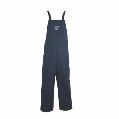 OBRLAN4-BIB-3XL image(0) - Oberon Bib Overalls - Arc Flash - 40 Cal LAN™ Series - Color: Navy Blue - Size: 3XL