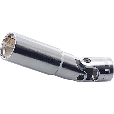 KKN3340C-16 image(0) - Ko-ken USA 3/8 Sq. Dr. 6-Point Universal Clip Type Spark Plug Socket 16mm