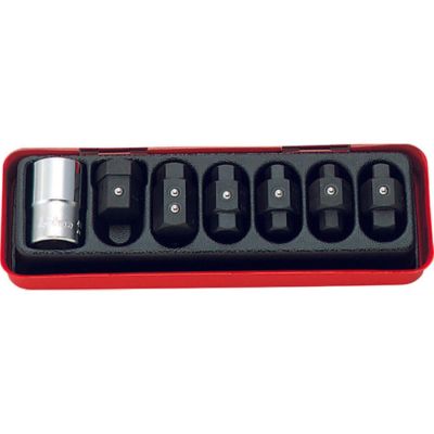 KKN4202 image(0) - Ko-ken USA 1/2 Sq. Dr. Drain Plug Key Set For Lubrication Service