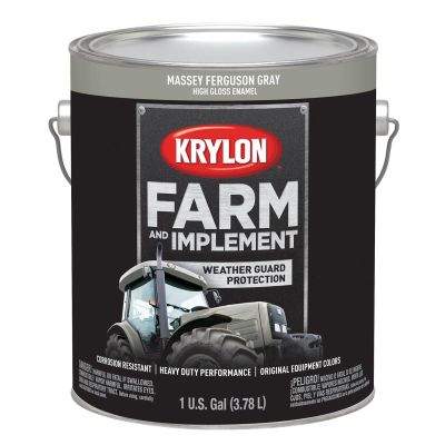 DUP1969 image(0) - Krylon Massey Ferguson Gray 128 oz. Gal