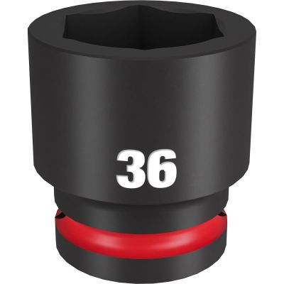MLW49-66-6374 image(0) - Milwaukee Tool SHOCKWAVE Impact Duty  3/4"Drive 36MM Standard 6 Point Socket