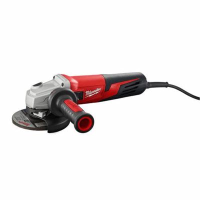 MLW6117-33D image(0) - Milwaukee Tool 13 Amp 5" Small Angle Grinder Slide, Lock-On
