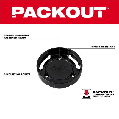 MLW48-22-8399X image(1) - Milwaukee Tool PACKOUT Twist to Lock Mount